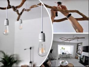 DIY chandelier: give the room a complete look