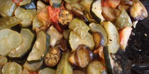 Вкусное овощное рагу с баклажанами, кабачками и картошкой — простые и быстрые рецепты Овощное рагу с баклажанами и кабачками тушить
